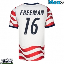 United States Alex Freeman #16 Replica Home Shirt World Cup 2026 Short Sleeve